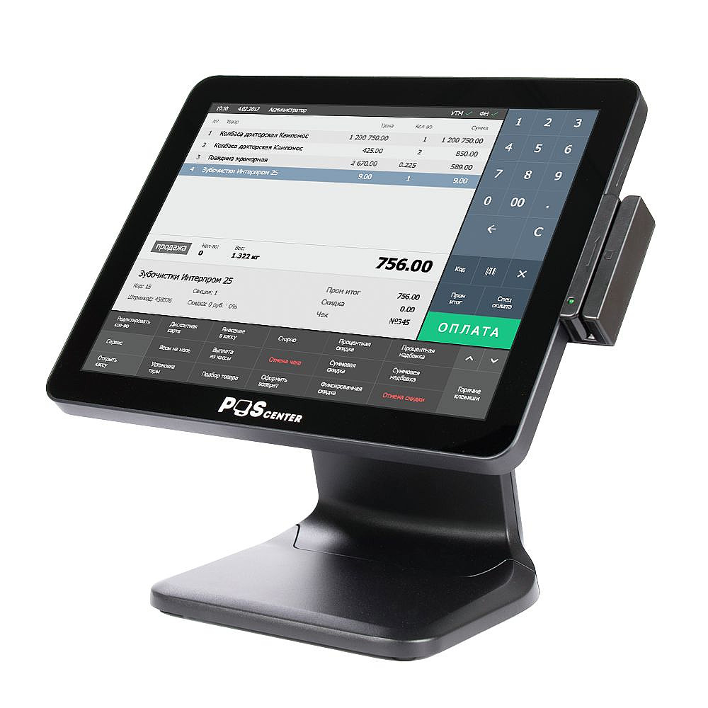POS-терминал "POScenter POS101" Pro Resistive